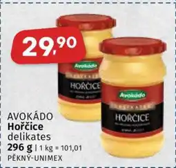 Coop AVOKÁDO HOŘČICE DELIKATES nabídka