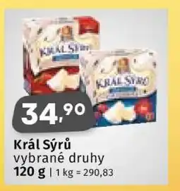Coop Král sýrů nabídka