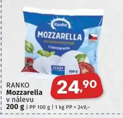 Coop RANKO MOZZARELLA nabídka