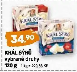 Coop Král sýrů nabídka