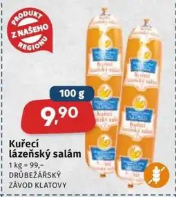 Coop Kuřecí lázeňský salám nabídka