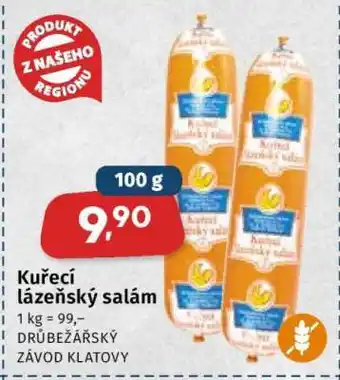 Coop Kuřecí lázeňský salám nabídka