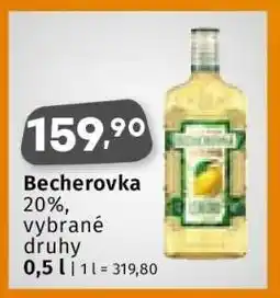 Coop Becherovka nabídka