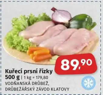 Coop Kuřecí prsní řízky nabídka