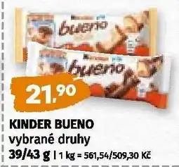 Coop KINDER BUENO nabídka