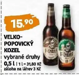 Coop Velkopopovický Kozel nabídka