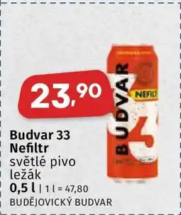 Coop BUDVAR 33 NEFILTR nabídka