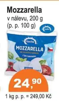 COOP DISKONT Mozzarella nabídka