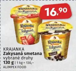 Coop Krajanka zakysaná smetana nabídka