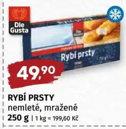 Coop Rybí prsty nabídka
