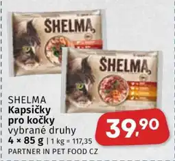 Coop Shelma kapsičky pro kočky nabídka