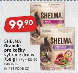 Coop Shelma granule pro kočky nabídka