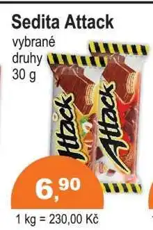 COOP DISKONT Sedita Attack nabídka