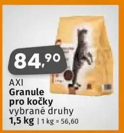 Coop AXI Granule pro kočky nabídka