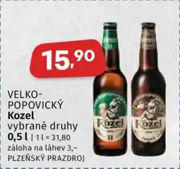 Coop Velkopopovický Kozel nabídka