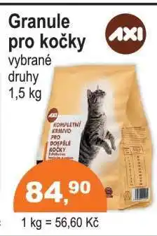COOP DISKONT Granule pro kočky nabídka