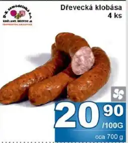 Jip Dřevěcká klobása nabídka