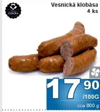 Jip Vesnická klobása nabídka