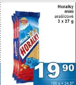 Jip Horalky mini arašídové nabídka