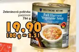 Jip Zeleninová polévka podzimní nabídka