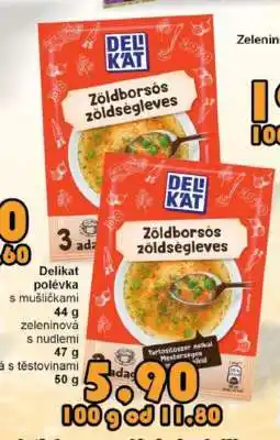 Jip Zöldborsós zöldségleves nabídka