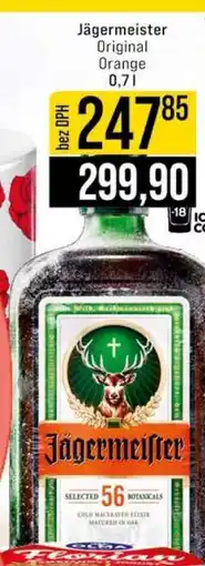 Jip Jägermeister Original Orange 0,7l nabídka
