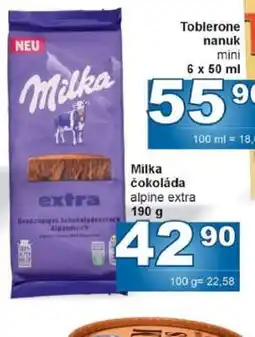 Jip Milka Čokoláda nabídka