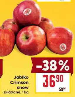 Billa Jablko Crimson snow nabídka