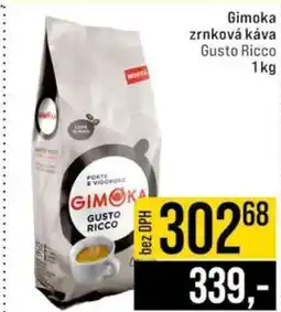 Jip Gimoka zrnková káva Gusto Ricco 1kg nabídka
