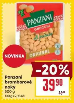 Billa Panzani bramborové noky nabídka