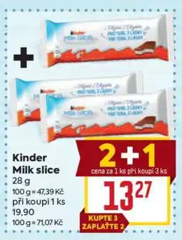 Billa Kinder Milk-Slice nabídka