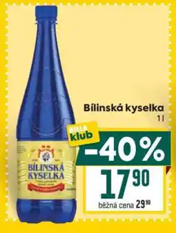 Billa Bílinská kyselka nabídka
