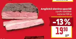 Billa Anglická slanina speciál nabídka