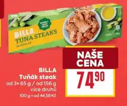 Billa BILLA Tuňák steak nabídka
