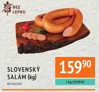 Coop hb Slovenský salám nabídka