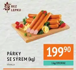 Coop hb Párky se sýrem nabídka