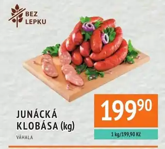 Coop hb Junácká klobása nabídka