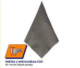 Action Utěrka z mikrovlákna C&C nabídka