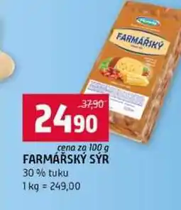 Terno FARMÁŘSKÝ SÝR 30% tuku nabídka