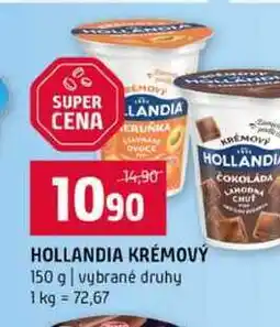Terno HOLLANDIA KRÉMOVÝ 150 g vybrané druhy nabídka