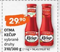 Coop hb Otma kečup vybrané druhy nabídka