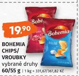 Coop hb BOHEMIA CHIPS/ VROUBKY nabídka