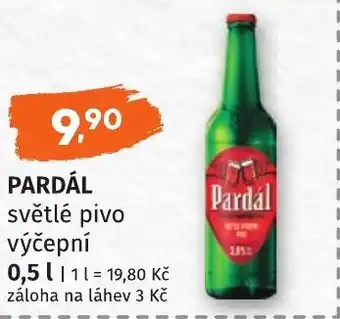 Coop hb Pardál světlé pivo výčepní nabídka