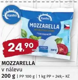 Coop hb Mozzarella v nálevu nabídka