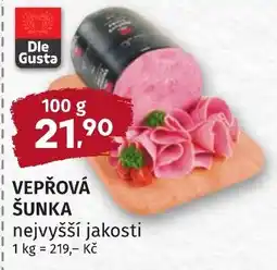Coop hb Vepřová šunka nabídka