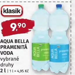 Coop hb Aqua bella pramenitá voda nabídka