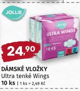 Coop hb Dámské vložky ultra tenké wings nabídka