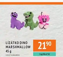 Coop hb Lízátko dino marshmallow nabídka