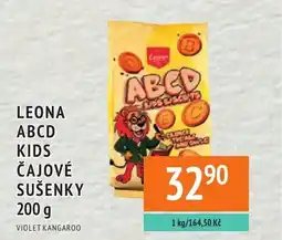 Coop hb Leona abcd kids čajové sušenky nabídka
