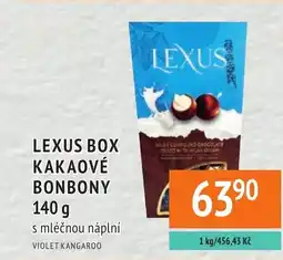 Coop hb Lexus box kakaové bonbony nabídka